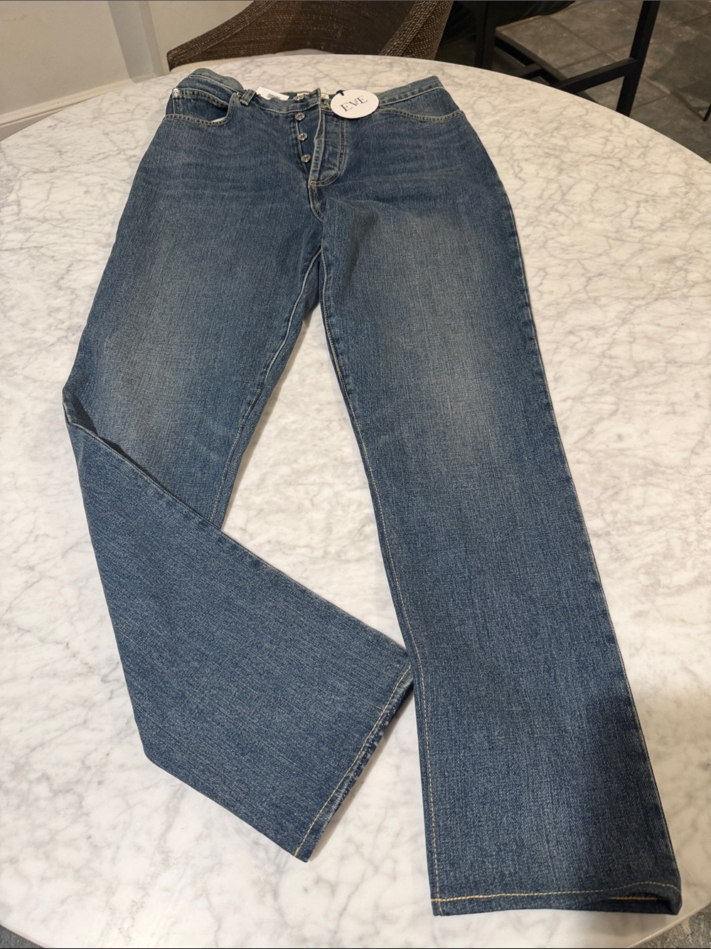 EVE Classic Blue Denim Straight Leg